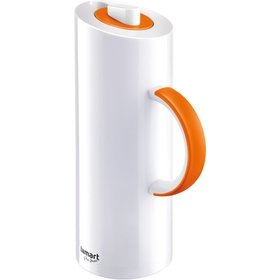 Glass Vacuum Flask 1 Lt Orange Xtra