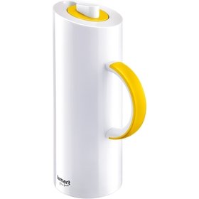 Glass Vacuum Flask 1 Lt Yellow Xtra
