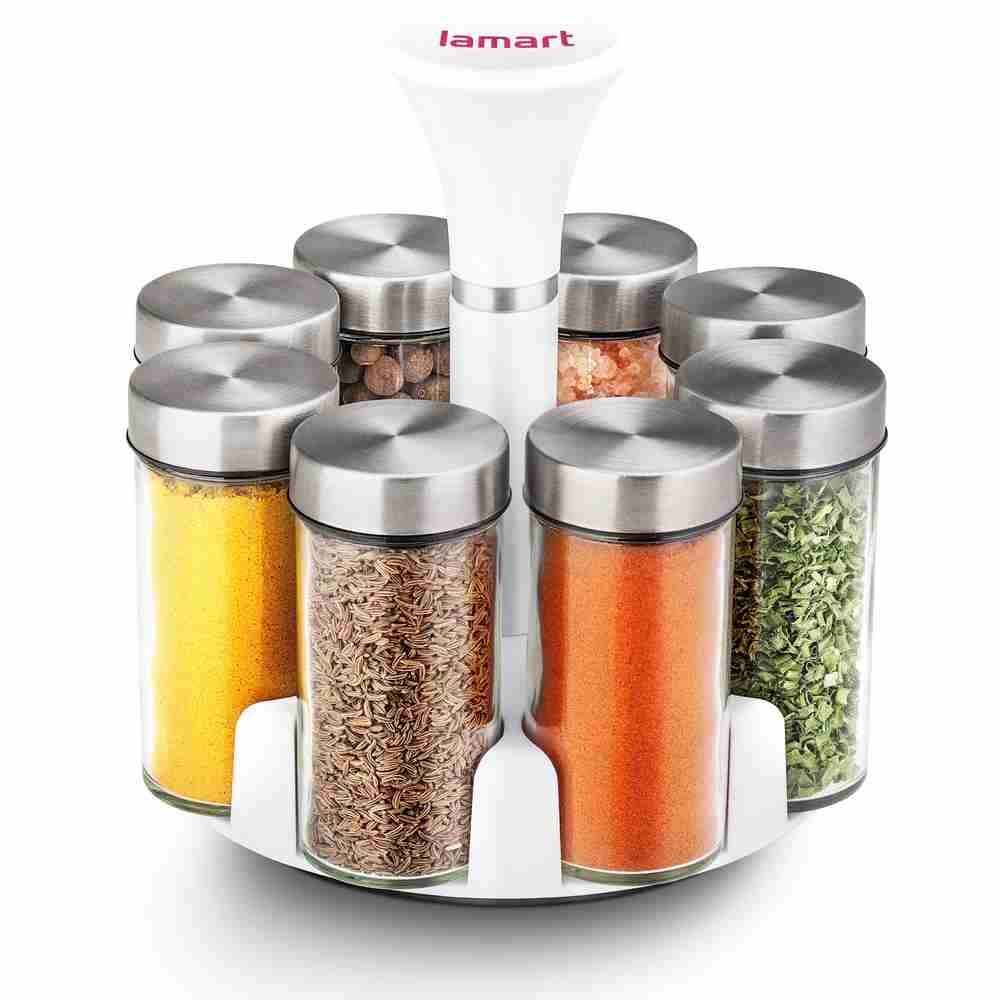Set 8pcs Spice Jars Erba