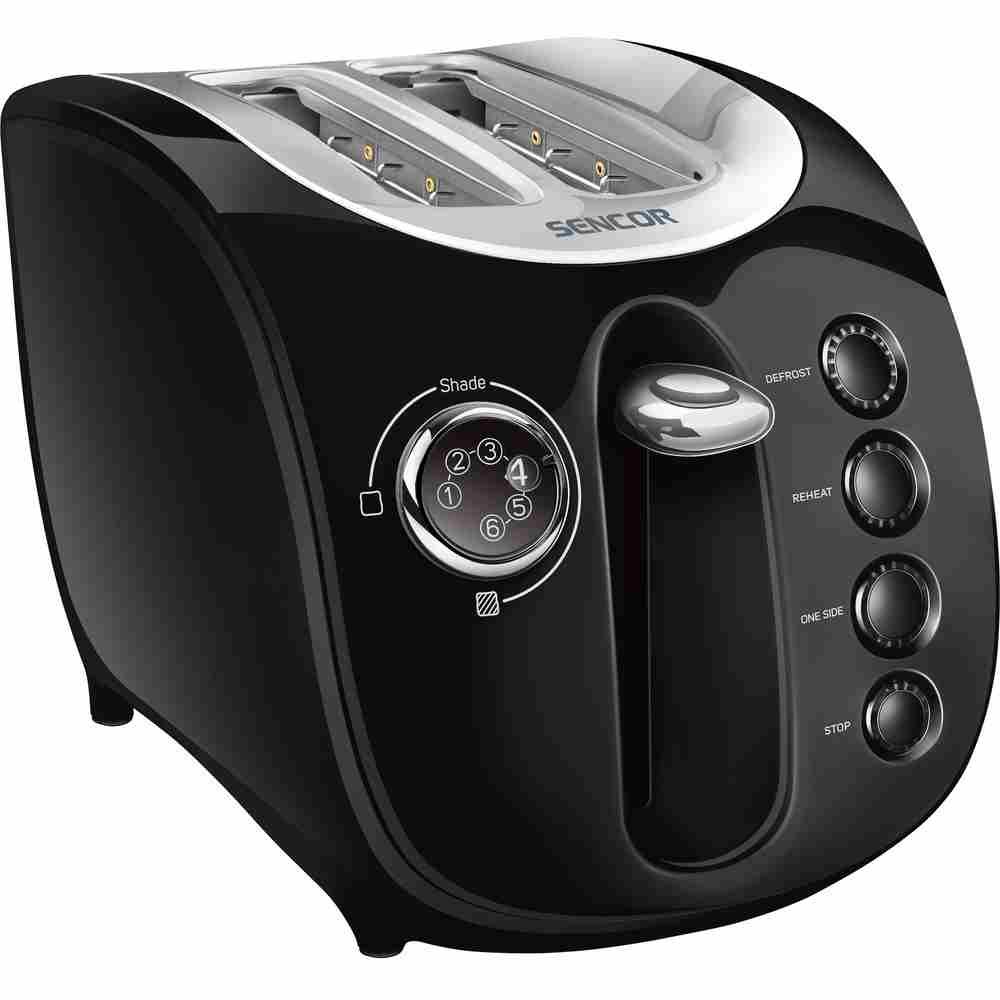 Black Modern Design Toaster