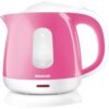 Pink 1 Lt Concealed Element White Kettle