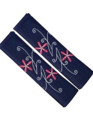 Ladies Seat Belt Cover/pad Oriental Flower
