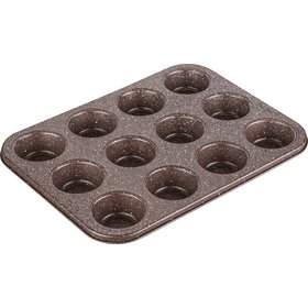 Marble Stone Muffin 12 Cup -41.3 X 26.5 X 3.2 Cm