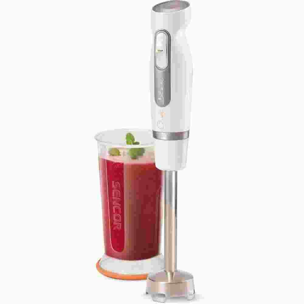 SENCOR WHITE HAND BLENDER 600W WITH STAINLESS STEEL BLADES