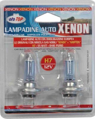 Pair Of Xenon Bulbs H7 Blister