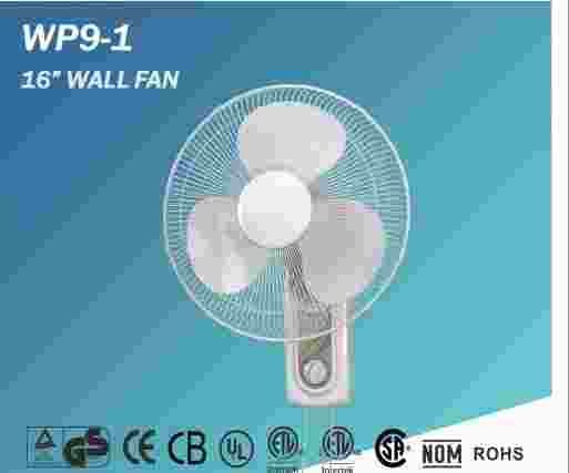 Chg 16" Wall Fan With 2 Pull Strings-45w