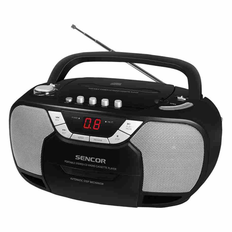Portable Radio With Cd And Cassette
