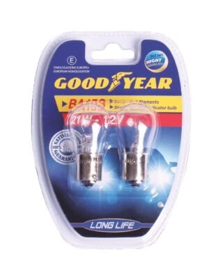 Goodyear Signal/ Reverse Light 2 Pz 12v 21w B15d In Blister