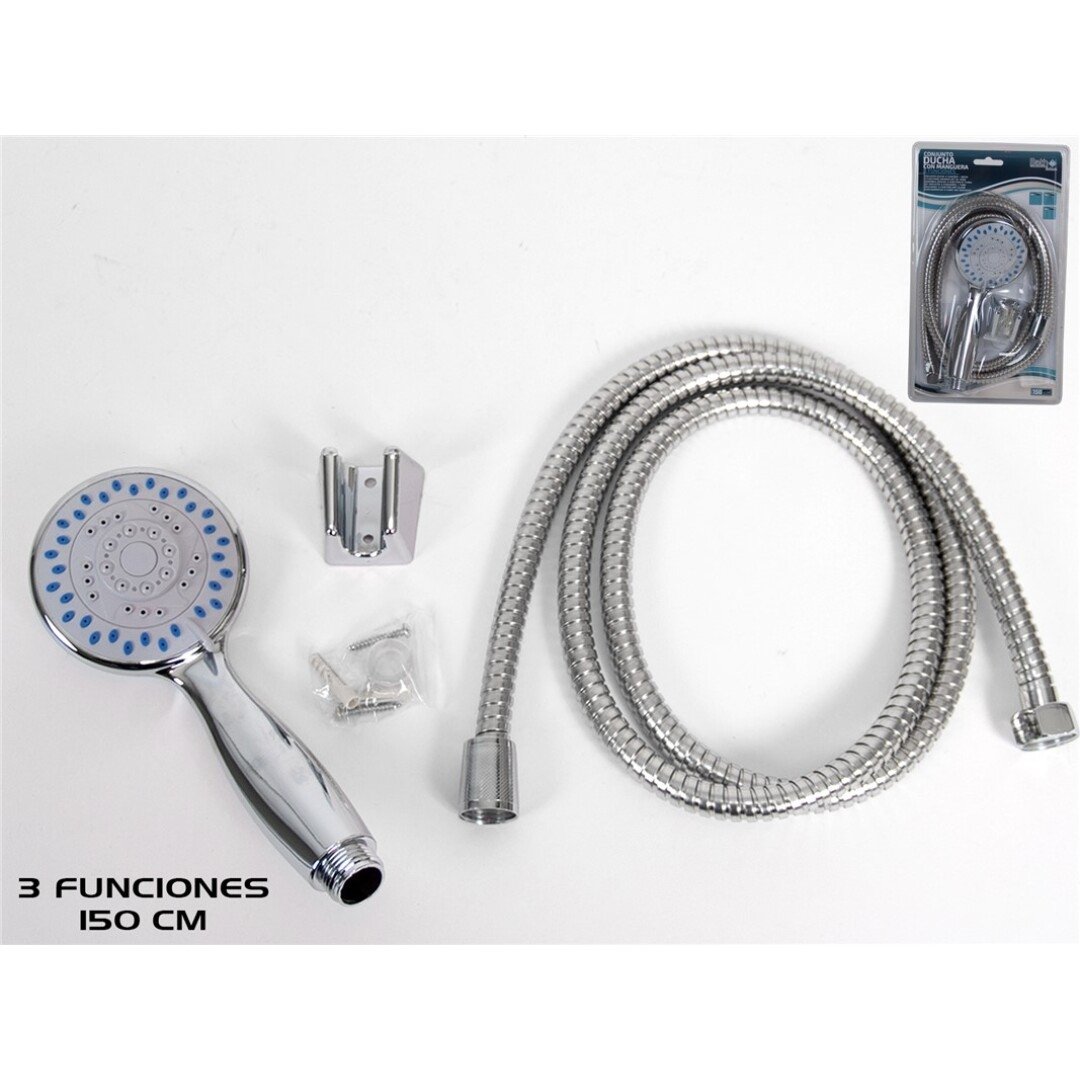 3 Functions Shower Set W/ Hose 1,5m