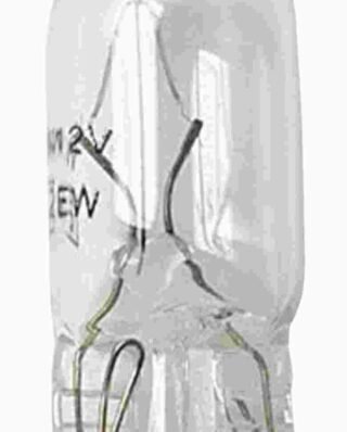 10 Pcs Micro Bulbs 12v 5w All Glass T10