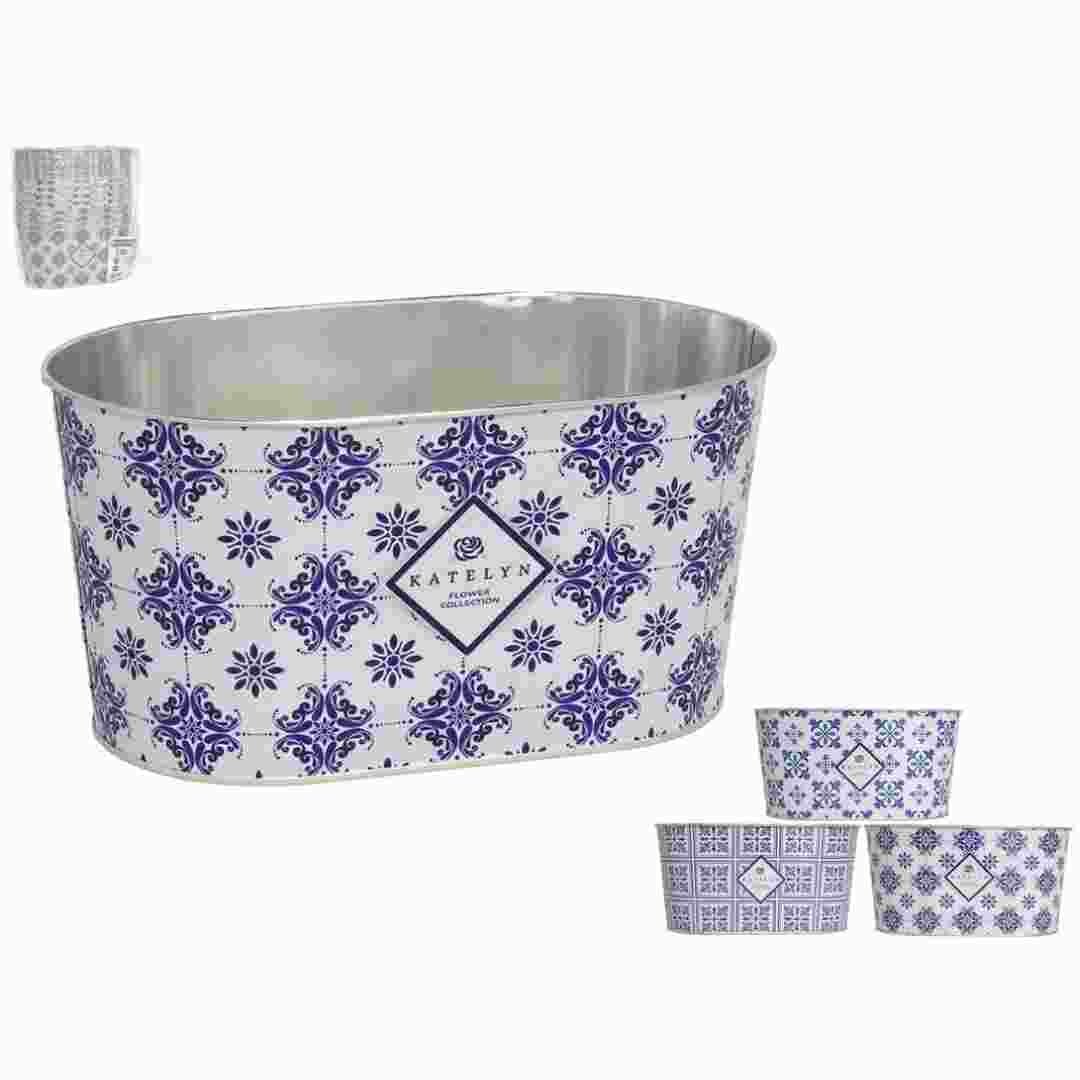 Planter Pot Arabic 22,5x13,5cm