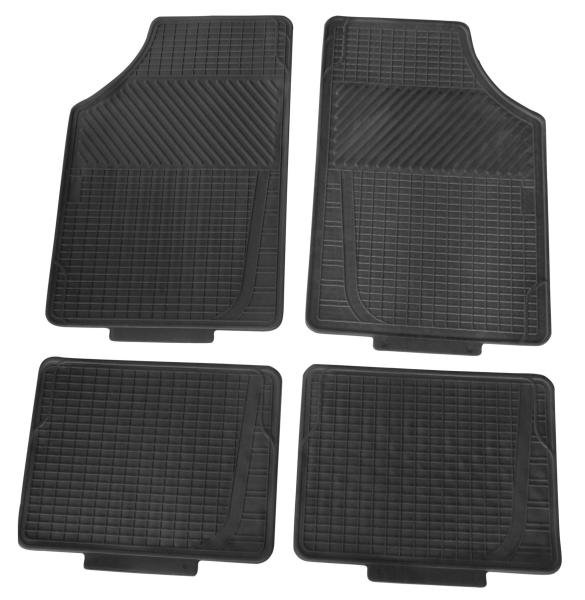 Bottari 4 Pcs Pvc Mat "double Face" Black