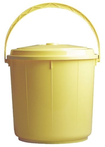 Dustbin 22 L Mixed Colors