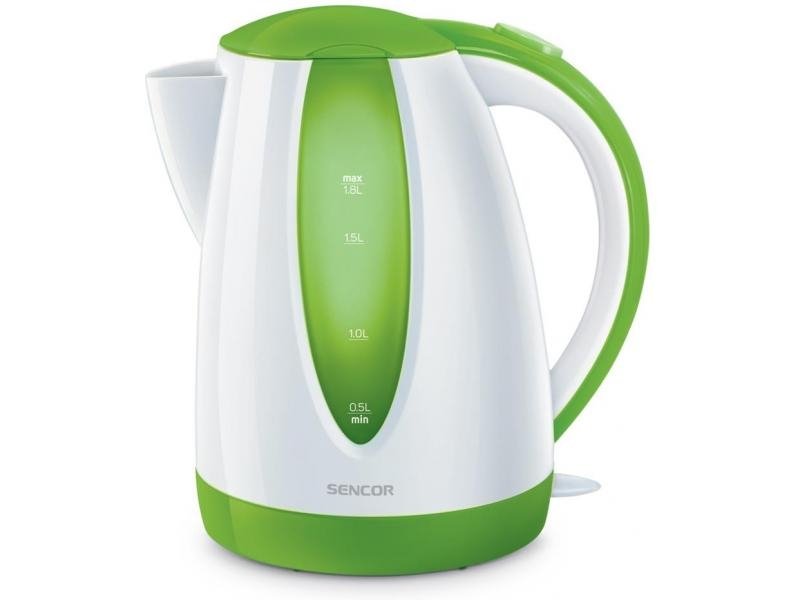 1.8lt Green Water Kettle Plastic