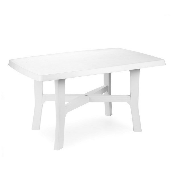 Rodano White Table Cm.138x80x72 Cm