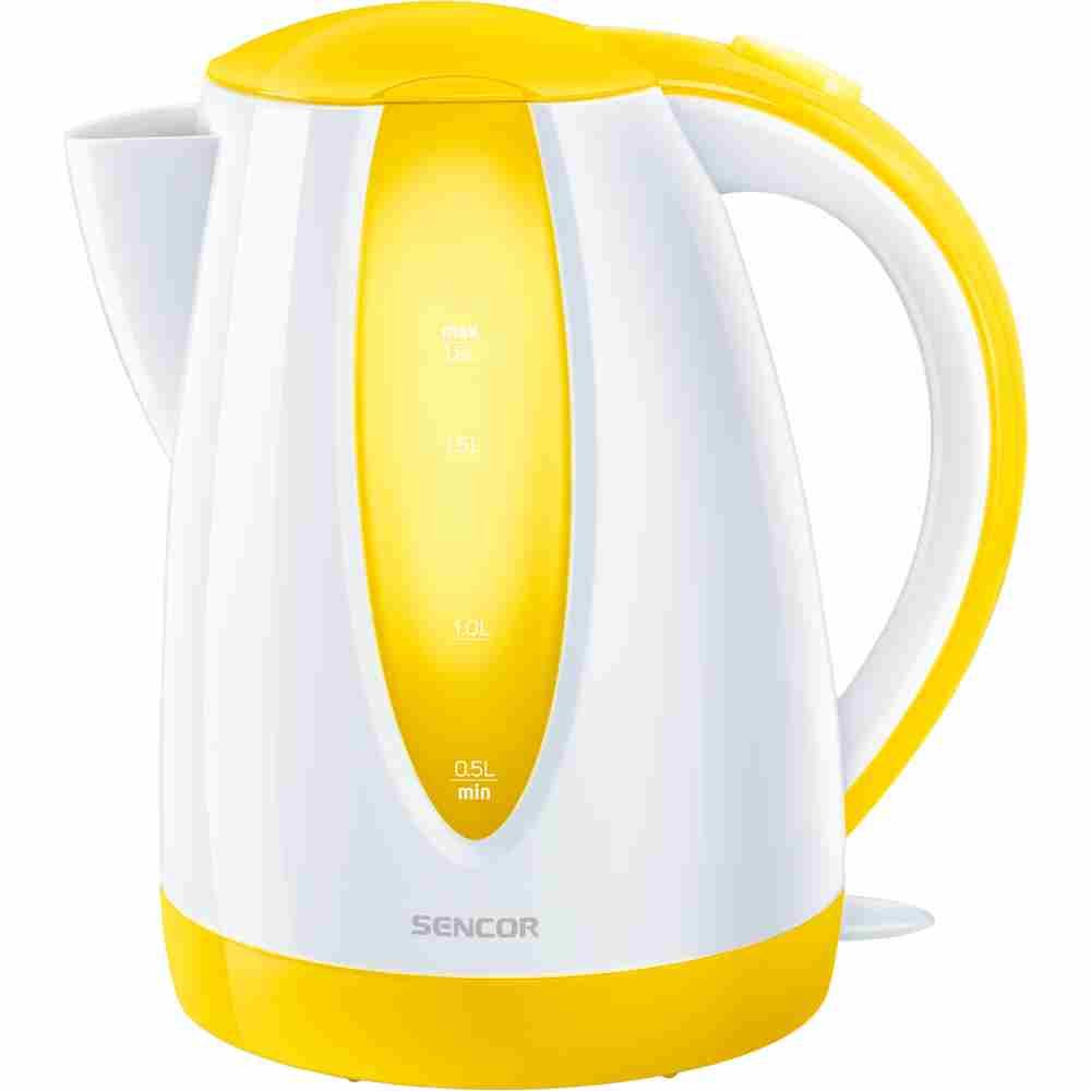 1.8lt Yellow Water Kettle Plastic