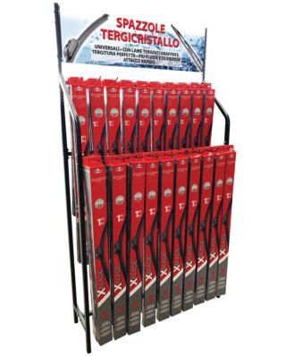 Wiper Blades – Metal Display- Dimensions: 74 X 34 X 136 (h) Cm-maximum