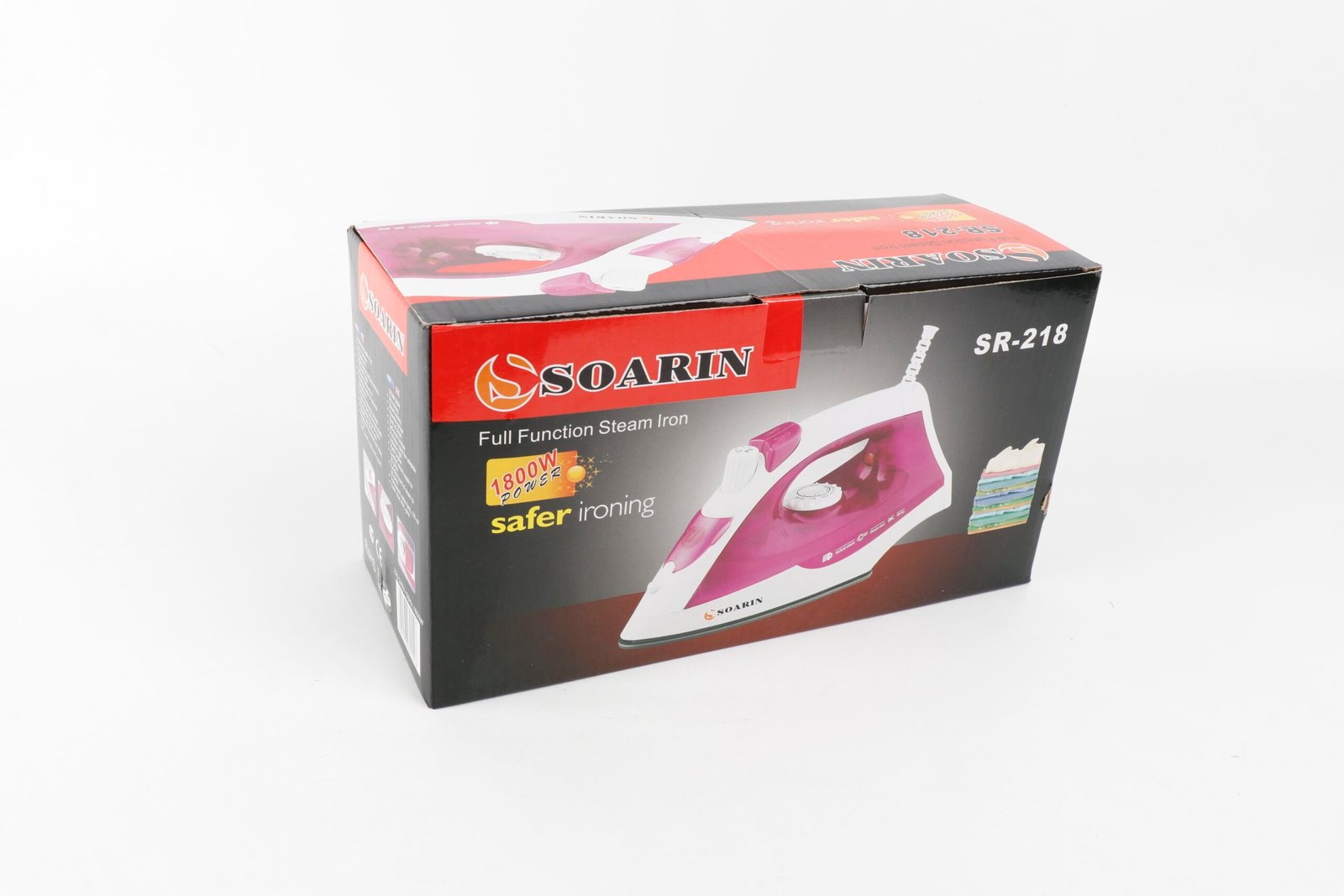 Steam Iron Teflon 1800w Violet