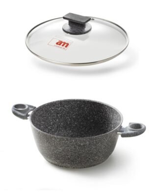 Cuore Di Pietra Casserole With 2 Handles 28cm For Induction