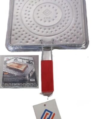 Toast Pan, Ss, 1pc/shrink  With Wood Handle 228g