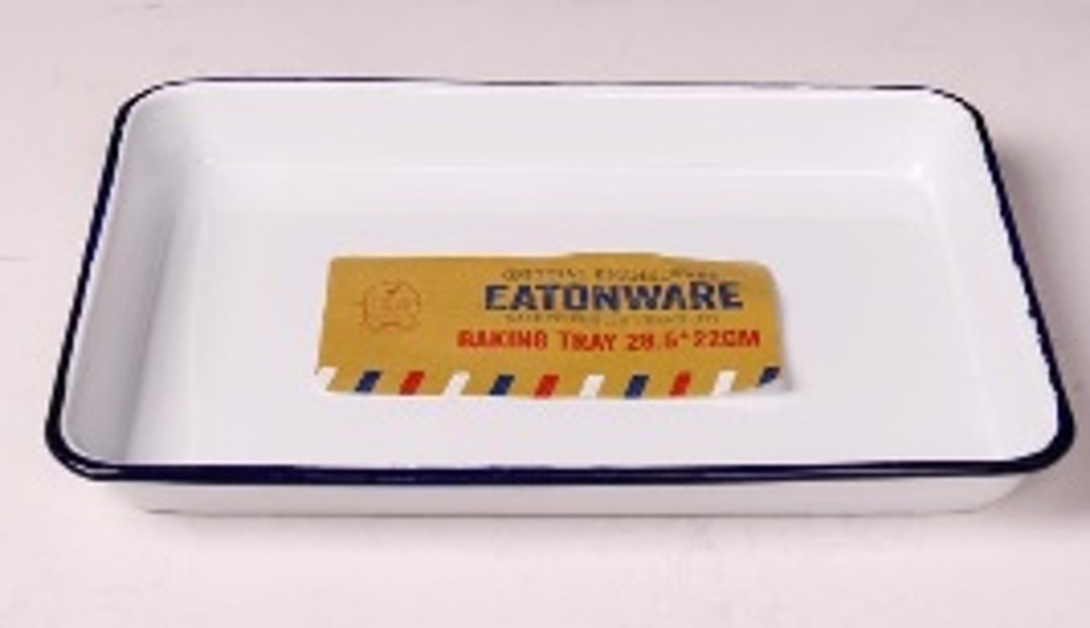 Enamel Cookware Baking Tray L: 42cm W31.5cm H:3.5cm