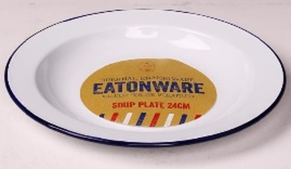 Enamel Cookware Soup Plate Dia:24cm H:3cm