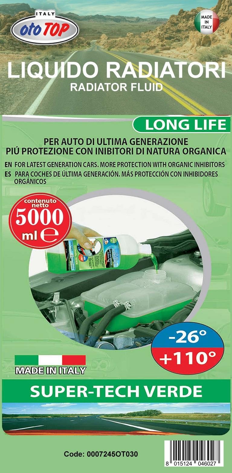 Radiator Water Green 5 Lt