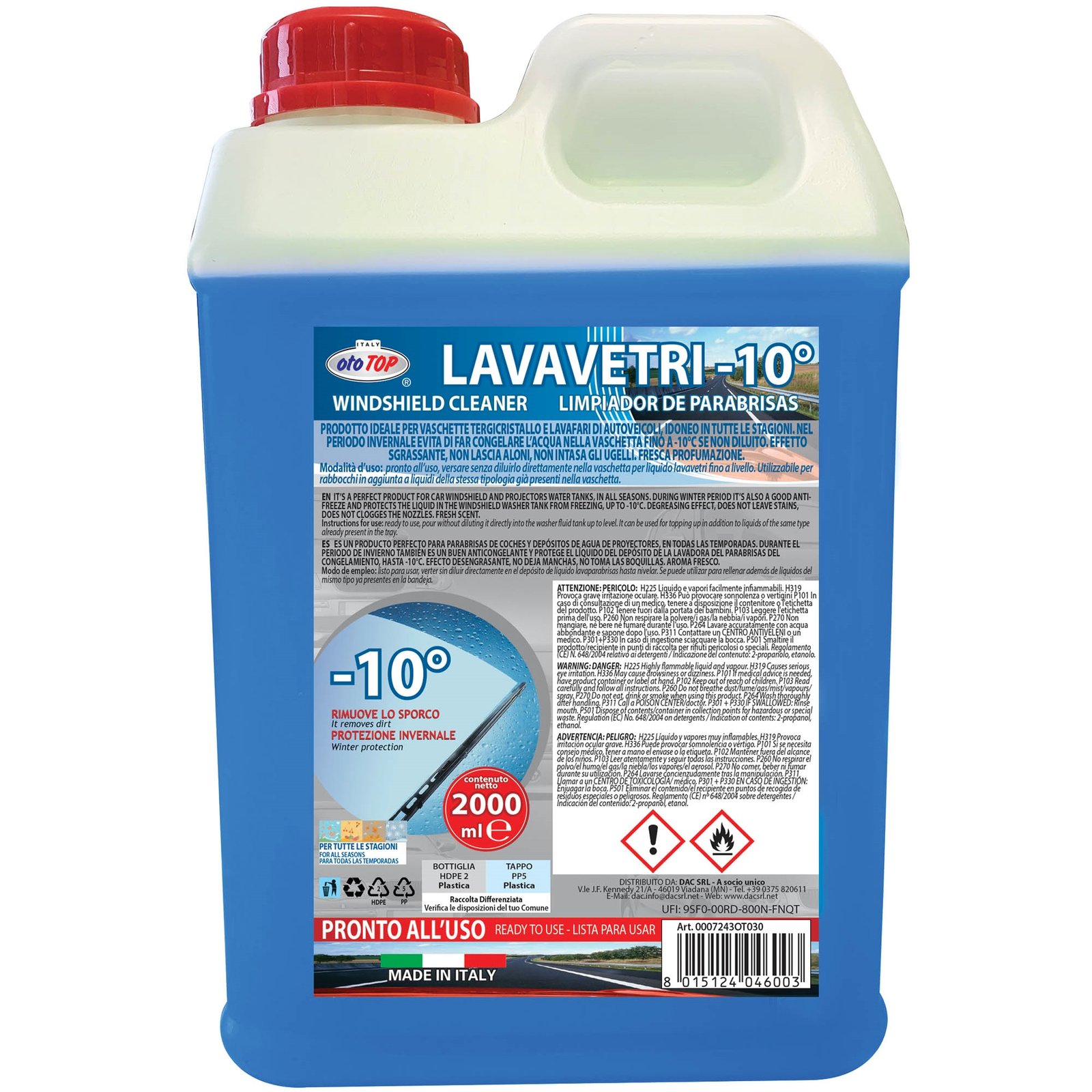 Windscreen Wash 2 Lt -