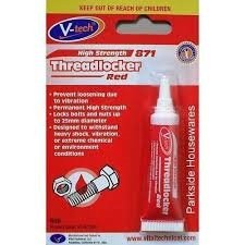 Threadlocker Red Anaerobic Adhesive -6.0ml