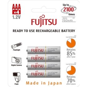 Aaa White Nimh 750mah Fujitsu