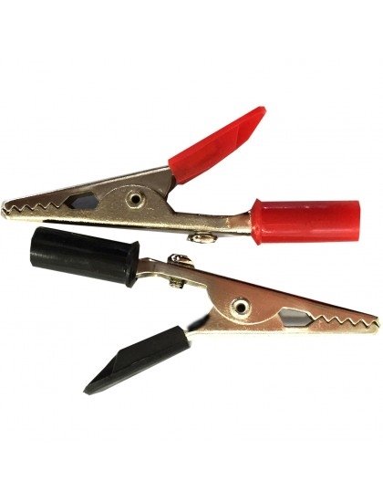 Pk10 Crocodile Clips 25amp