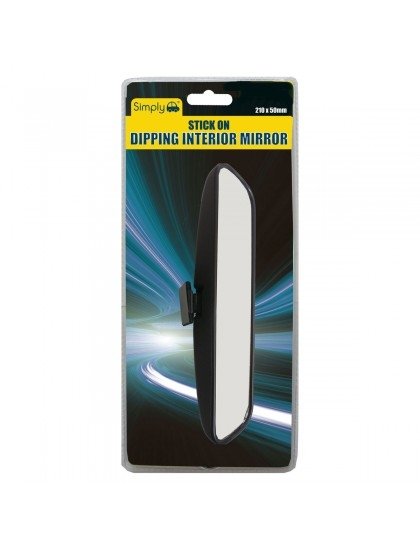 Adhesive Pad Dipping Interior Mirror