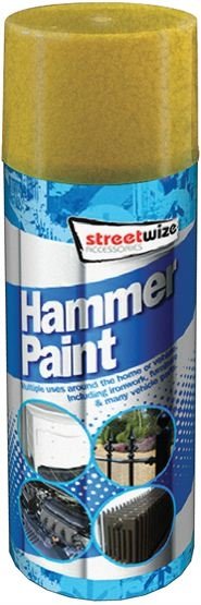 Hammer Finish Paint Gold