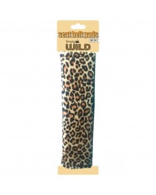 Pk2 Leopard Seat Belt Pads