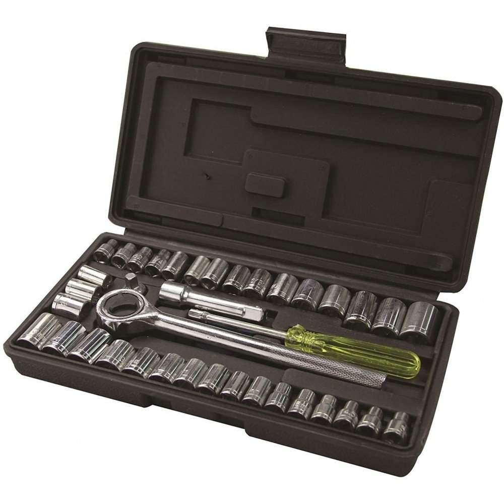 Streetwize Socket Set 40 Pcs 3/8 And 1/4