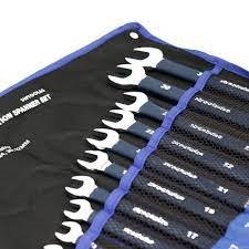 Streetwize 16 Pcs Cushion Grip Combination Spanner Set