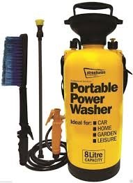 Portawasher/portable Power Sprayer With Xtra Wash Brush