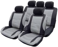 Seat Covers Nebraska-mesh Black/ Grey