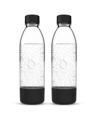 Dafi Pushair Sparkling Water Bottles Kit 2x 700ml Bottle