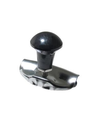 METAL BLACK Steering wheel knob unfoldable