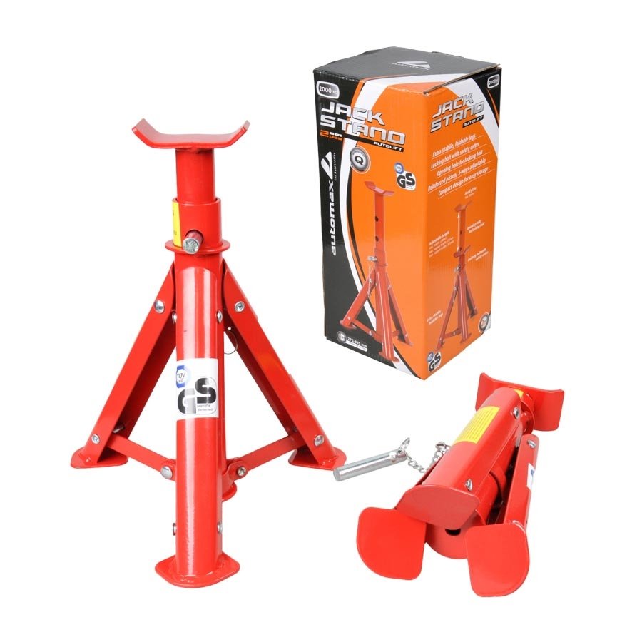 Jack stand FOLDABLE 3 WAY 2T 2pcs AUTOMAX