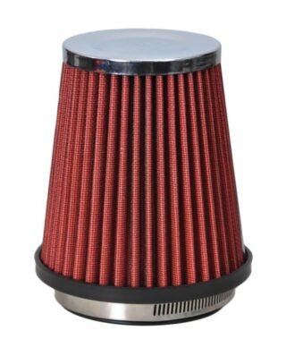 Air filter with 3 adapters- Red